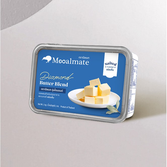ภาพหน้าปกสินค้าMealmate เนยผสม รุ่น Diamond Butter Blend 1kg ชนิดเค็ม