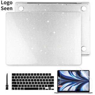 ภาพหน้าปกสินค้าเคสโทรศัพท์มือถือ แบบใส ประดับคริสตัล สําหรับ MacBook Pro Air M2 A2681 A2338 M1 Air13 A2337 A2179 A1932 Pro14 16 M1 A2442 A2485 Retina A1708 A1706 A2251 A2159 A1989 2022 ที่เกี่ยวข้อง