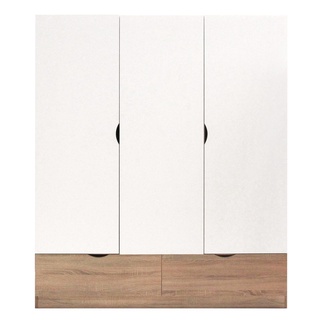 ภาพขนาดย่อของภาพหน้าปกสินค้าKoncept furniture ตู้เสื้อผ้าบานเปิด ขนาด 150 ซม. รุ่น Havin สีขาว (150X60X180 ซม.) จากร้าน koncept_furniture บน Shopee