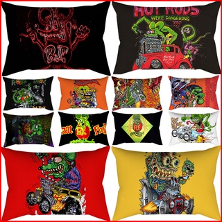 ภาพหน้าปกสินค้าปลอกหมอนผ้าฝ้ายผ้าลินินพิมพ์ลาย Tales Of The Rat Fink 30x50 สําหรับตกแต่งบ้าน ที่เกี่ยวข้อง