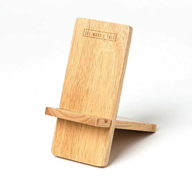 ภาพหน้าปกสินค้าThe Wood's Tale Phone Stand