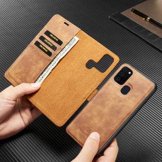 Luxury Flip Wallet Leather Case For Samsung Galaxy M21 M31 M30S M40S M60S M80S Detachable Magnetic 2 in 1 Removable Card Slot Back Cover