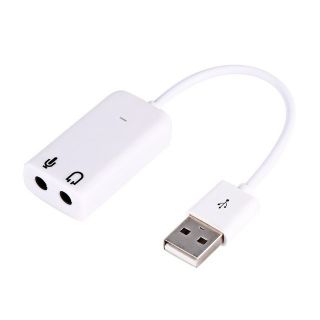 7.1 Channel Audio Sound Card Adapter 3D USB SOUND  //