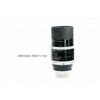 Kern Switar 75mm f1.9  C mount