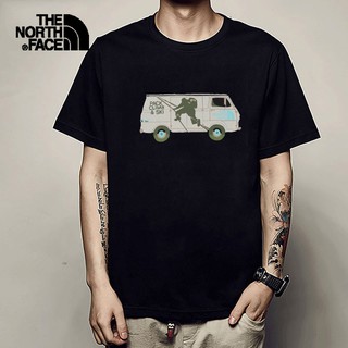 THE NORTH FACE เสื้อยืดแขนสั้นระบายอากาศแบบแห้งเร็วสําหรับผู้ชาย