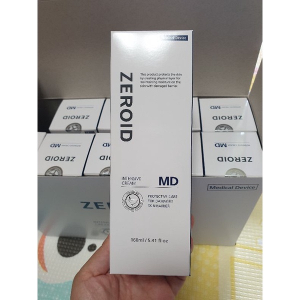 พร้อมส่ง ️ ขนาดใหม่ Zeroid Intensive Cream MD 160ml. ผลิต 16 มีนาคม ...