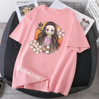 เสื้อยืด ลาย Nezuko tamado demon slayer icon สําหรับเด็ก