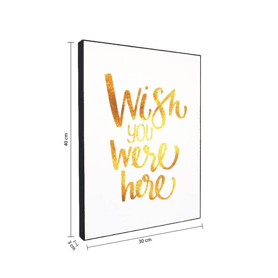 dd4u-ภาพพิมพ์กรอบลอย-wish-you-were-here-30x40x3-ซม-ของแต่งบ้าน-ตกแต่งบ้าน