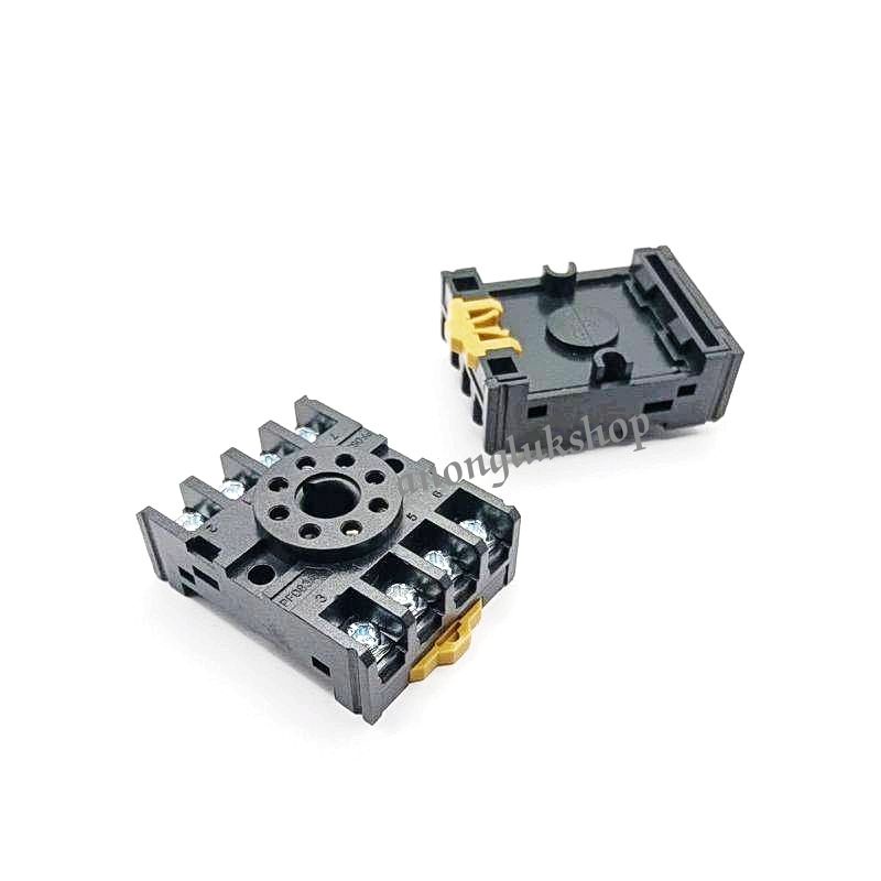 ฐานรีเลย์ขากลม 8ขา ช็อกเก็ตรีเลย์ 8ขากลม SOCKET MK2P MK2 PF-083A ...