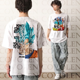 Popular Dragon Ball Anime Graphic Tee unisex oversize white fashion casual t shirt streetwear naruto