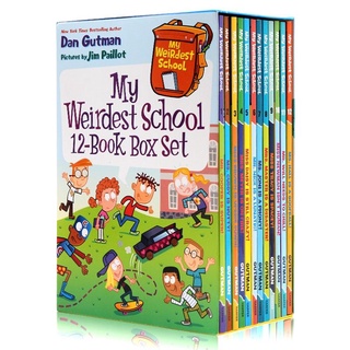 🔥Season 4🔥พร้อมส่ง!! My Weirdest School 12-Book Box Set นิทานเด็ก หนังสือเด็ก ภาษาอังกฤษ Eng