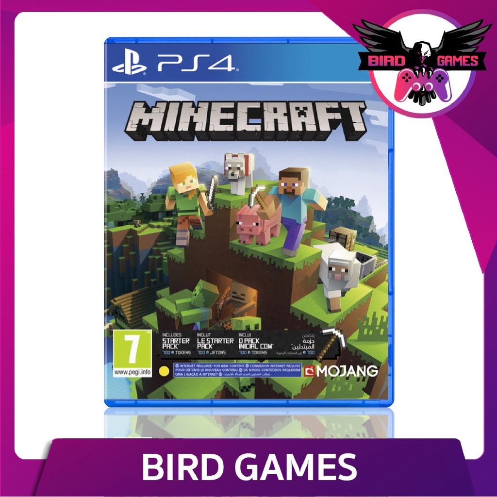 ภาพหน้าปกสินค้าPS4 : Minecraft Playstation 4 Edition จากร้าน birdgames บน Shopee