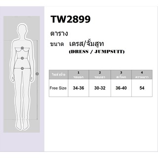 ภาพขนาดย่อของภาพหน้าปกสินค้าJ2899 Jumpsuit จั้มขายาว แขนชีฟองตุ๊กตา จากร้าน twinsjshop บน Shopee