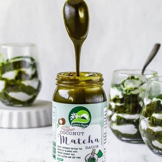 Coconut Matcha Sauce 200g Natures Charm (เจ/vegan)