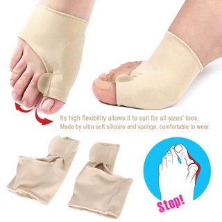 2Pcs บิ๊กเท้าแยก Separator Hallux Valgus Protector Corrector Gel Bunion หรือ