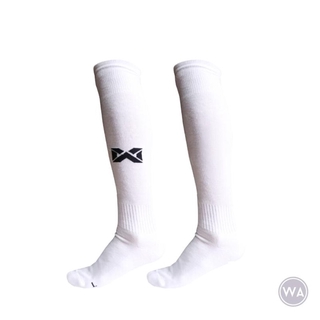 WARRIX ถุงเท้าฟุตบอลเด็ก สีขาว ( สำหรับเด็กเล็ก 6-10 ขวบ ) Free Size WC-1519K-WA