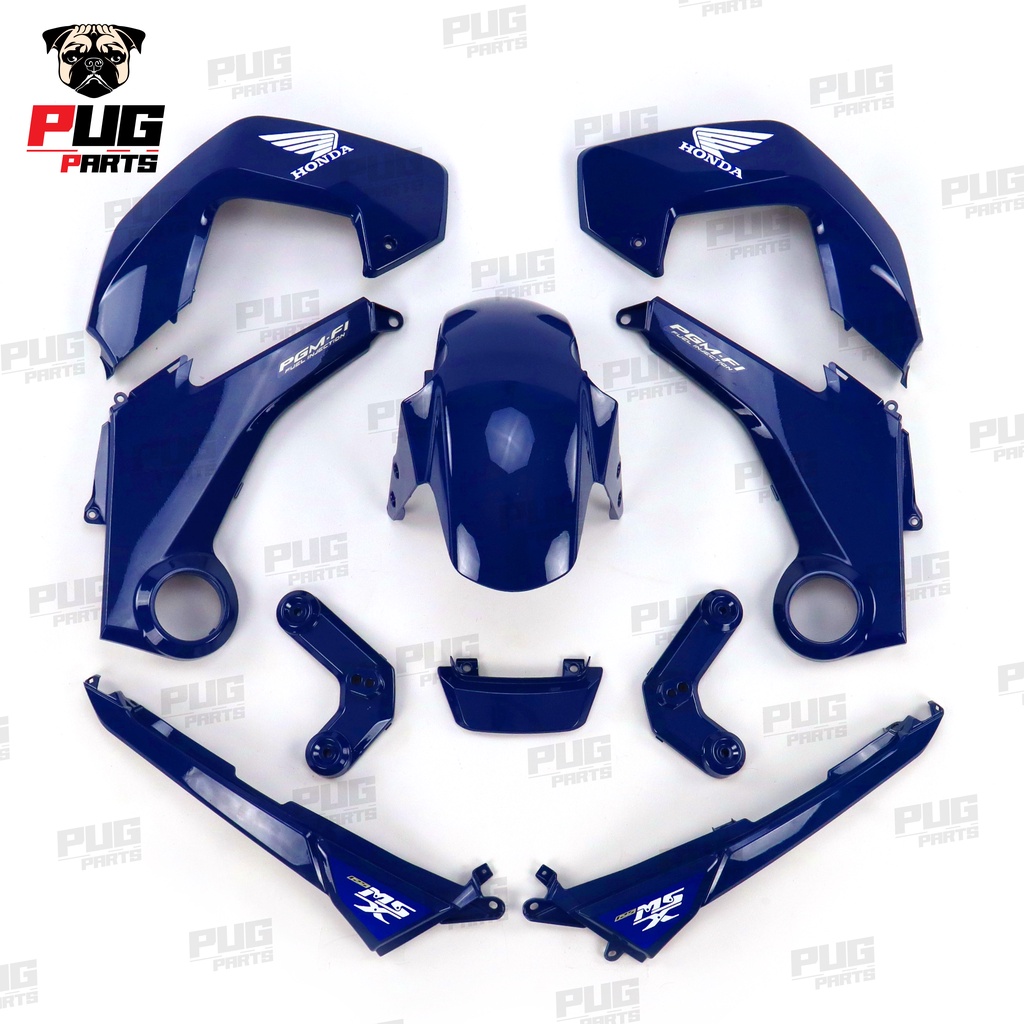PUGParts ชุดสี MSX ตัวเก่า ชุดสีMSX 125 รุ่นแรก ปี2012-2015 (ชุด10ชิ้น ...