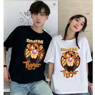 ิBK-161 เสื้อยืดแขนสั้นพร้อมส่ง 8สี ลายการ์ตูน ขายดีตามเทรนด์ ลายน่ารัก สีสันสดใสน่ารัก ใส่ได้ทั้งหญิงและชาย (S-XXL)