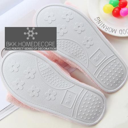 bkk-fashion-รองเท้า-มายเมโลดี้-my-melody-สำหรับใส่ในบ้าน-ห้องนอน-sanrio-สีชมพูอ่อน-size-36-37-รองเท้าลำลอง-bkkhome