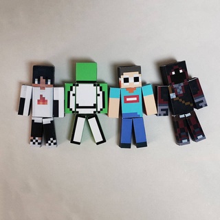 เลโก้มายคราฟ Minecraft ความฝันของโลกของฉันสามารถจัดการกับโมเดลกระดาษตัวละครได้  Steve เขาเครื่องประดับของเล่นเพื่อส่งของข | Shopee Thailand