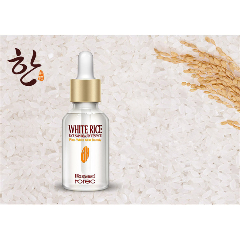 สินค้าขายดี-เซรั่มนมข้าว-ผิวขาว-horec-white-rice-skin-essence-เซ็ต-5-ขวด-เซรั่มนมข้าว-เซรั่มหน้าขาวกระจ่างใส-15-ml