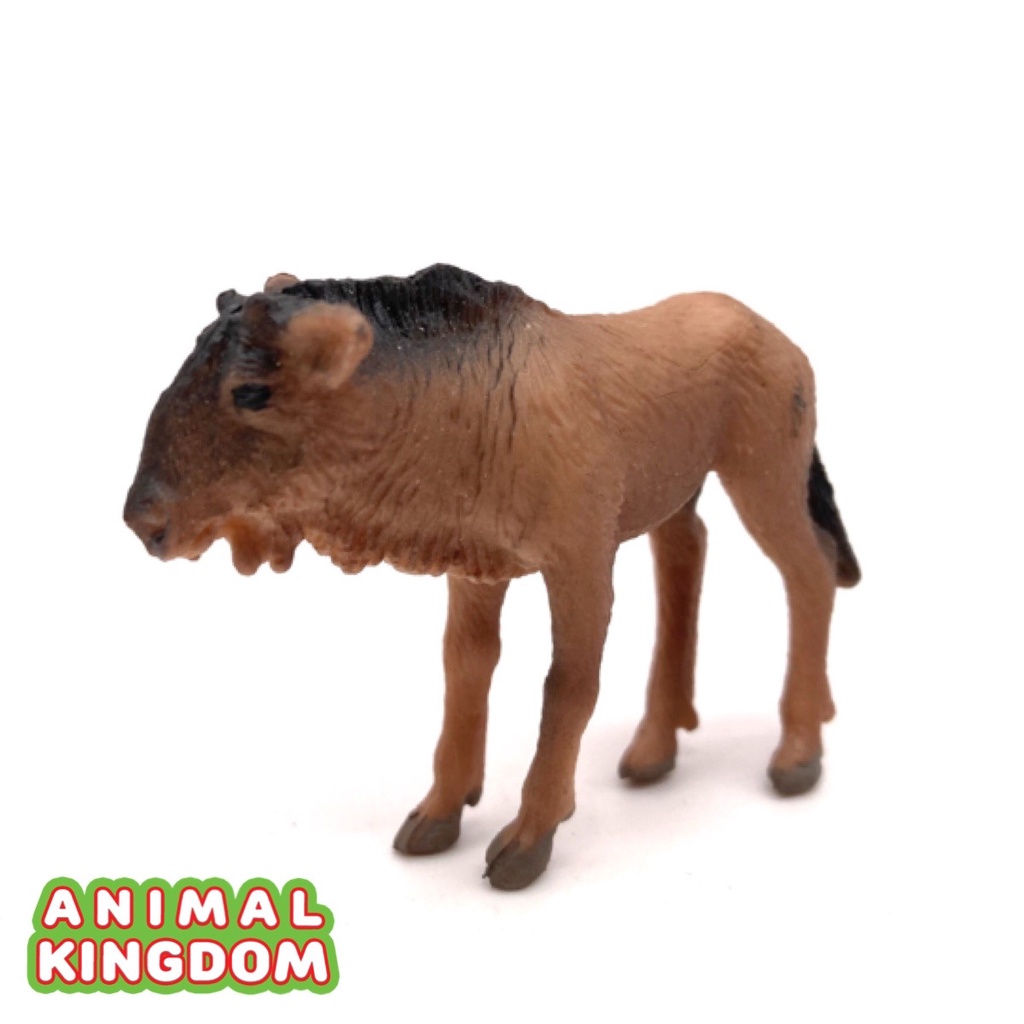 animal-kingdom-โมเดลสัตว์-วิลเดอบีสต์-แม่ลูก-ชุด-2-ตัว-จากหาดใหญ่