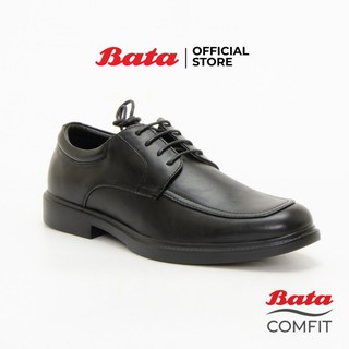 สินค้า Bata Comfit Massaging Men\'s Lace up Formal Shoes รองเท้าทำงานแบบผูกเชือก รุ่น Camey สีดำ 8216552