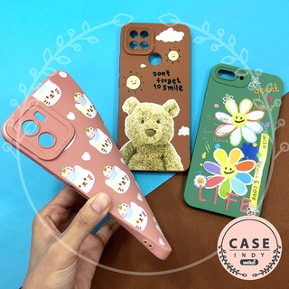 เคสมือถือนิ่ม TPU กันเลนส์กล้องนูนลายการ์ตูน Realme C11 C12 C17 C21Y C35 5