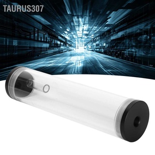 Taurus307 Water Cooling Tank Acrylic Cylindrical 3‑Hole G1/4 Thread Reservoir Computer Cooler Accessories