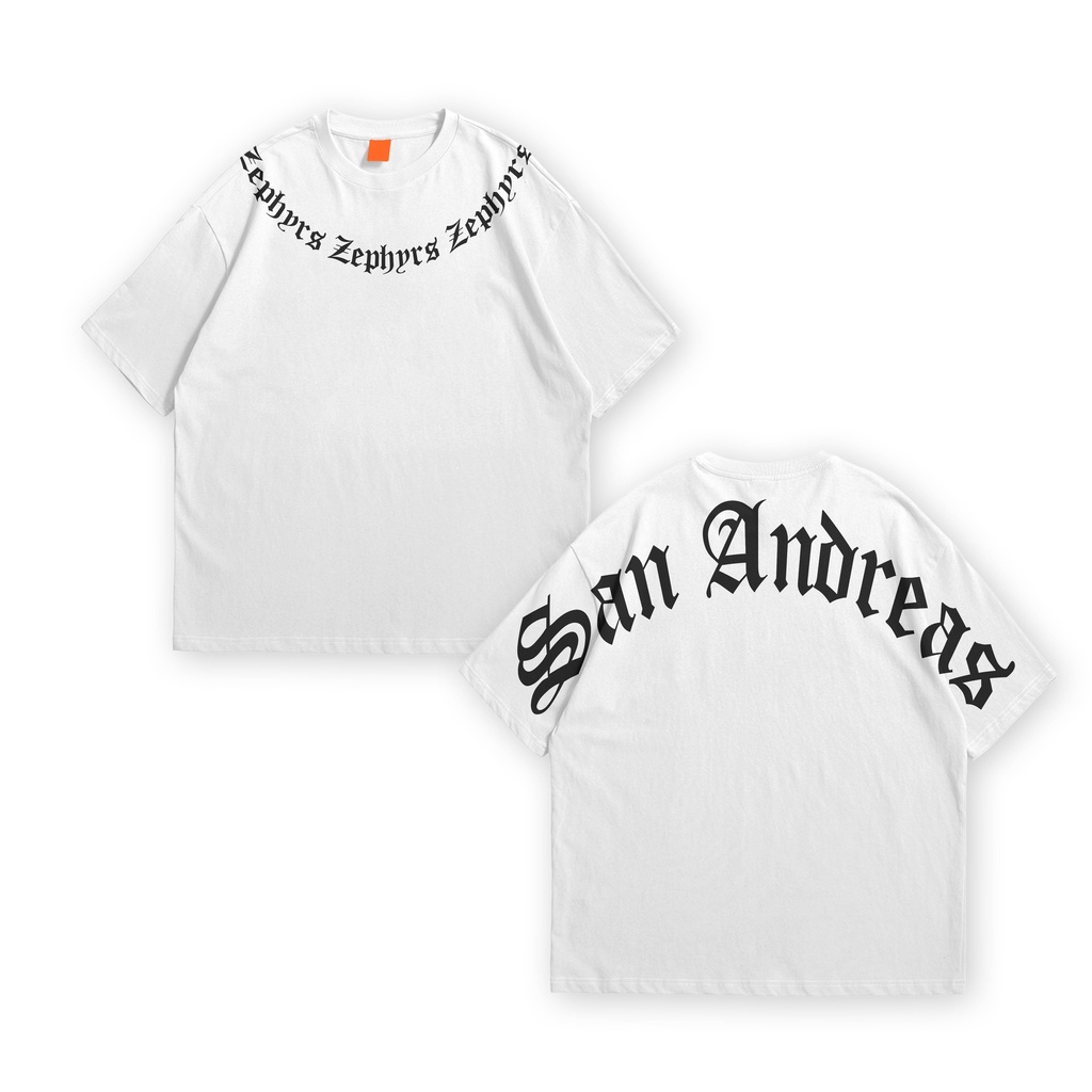 เสื้อยืด-ขนาดใหญ่-พิมพ์ลาย-san-andreas-สีขาว