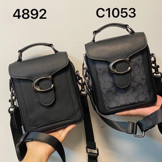 Outlet ส่วนลด🌈 Coach new  4892 C1053 กระเป๋าสะพายชาย กระเป๋าสะพายข้าง