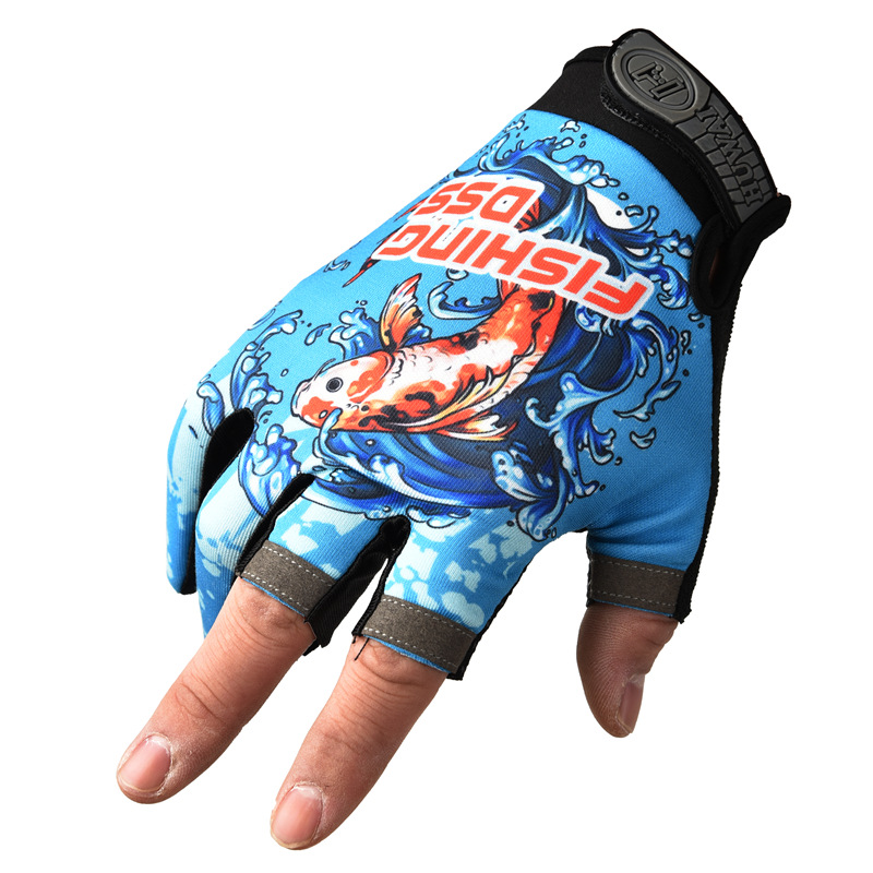 thumbnail image 2 of Best Sun Gloves For Fishing Lightweight Fingerless UV Protection Gloves - Sun Gloves For Fishing, Driving & Outdoor Activities Outdoor Sports Sun Protection 2 of 9