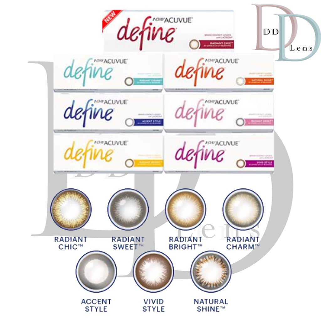 acuvue-1-day-define-คอนแทคเลนส์สี-เเบบรายวัน