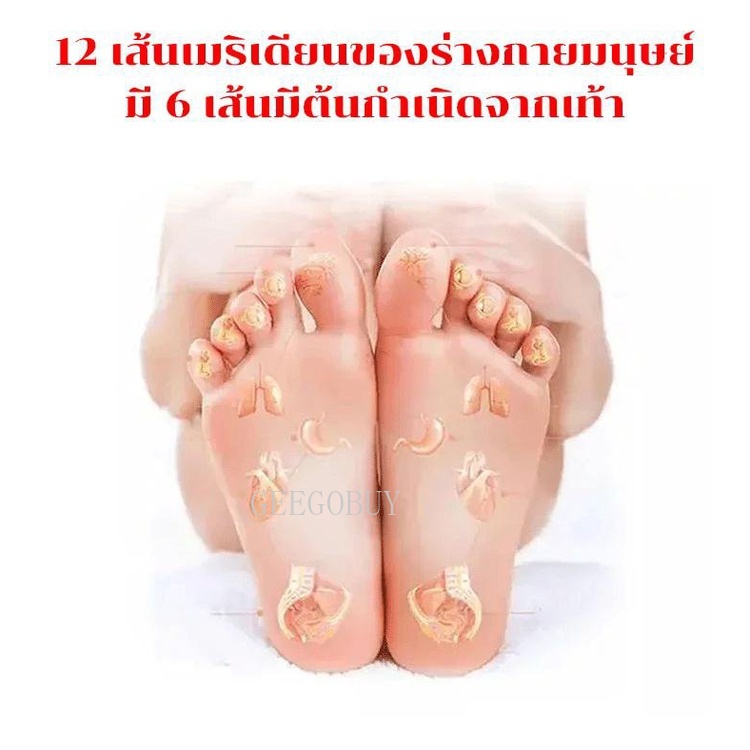 ภาพสินค้ารองเท้าแตะเพื่อสุขภาพ นวดเท้า กันลื่น น้ำหนักเบา รองเท้าเพื่อสุขภาพ จากร้าน geegobuy.th บน Shopee ภาพที่ 3