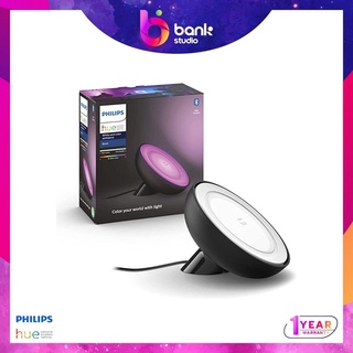 (ประกัน 1ปี) โคมไฟตั้งโต๊ะ Philips Hue Bloom Table Lamp with Bluetooth - Black