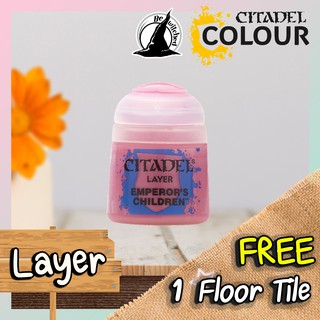 (Layer) EMPERORS CHILDREN : Citadel Paint แถมฟรี 1 Floor Tile