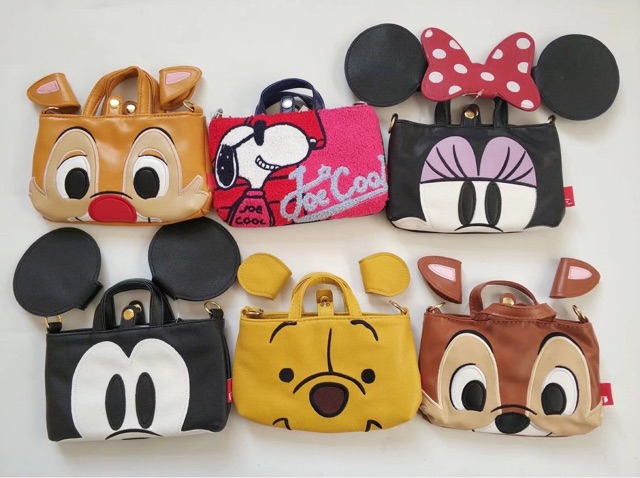 disney-crossbody-bag-กระเป๋าสะพายข้าง-ตัวการ์ตูนจากdisney