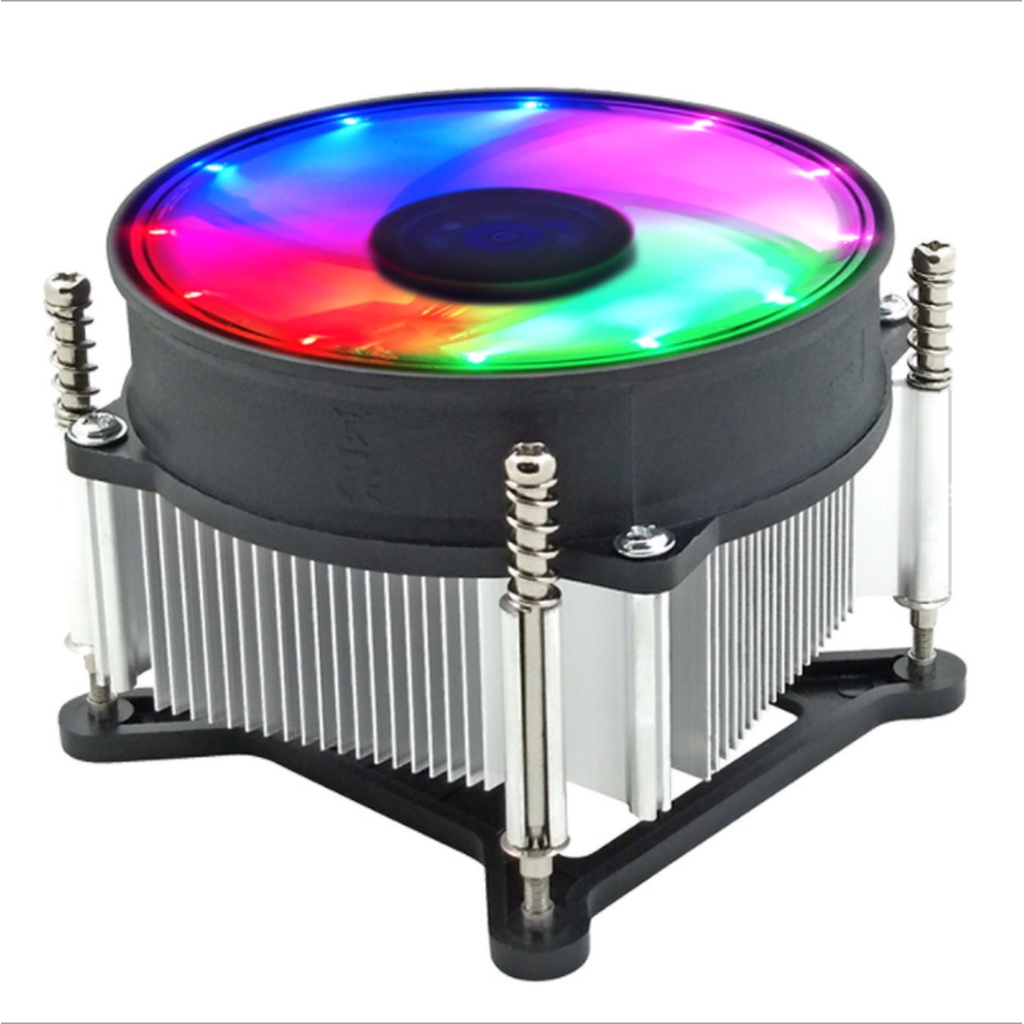 พัดลม-cpu-พัดลม-rgb-cpu-cooler-for-intel-115x3-สีรุ้ง-สินค้าใหม่-ราคาสุดคุ้ม-พร้อมส่ง-ส่งเร็ว-ประกันไทย-cpu2day