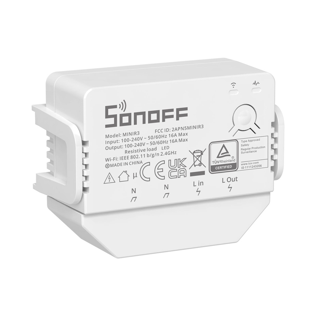 ราคาและรีวิวSONOFF MINI R3 Smart Switch (ประกันสินค้า 1 เดือนเต็ม)