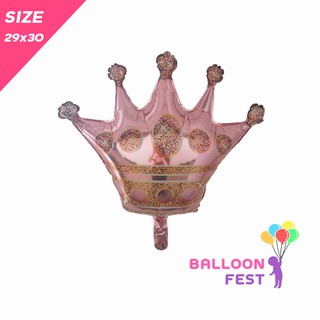 Balloon fest ลูกโป่งฟอยล์มงกุฏมินิ