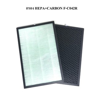 IMARFLEX แผ่นฟอกอากาศ HEPA + CARBON สำหรับรุ่น F-C042R