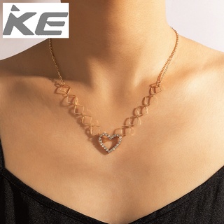 Jewelry Love Single Geometric Necklace Female Creative Necklace Clavicle Chain for girls for w
