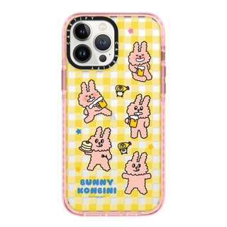 Casetify Beer &amp; Tempura by Bunny Konbini 13 Pro Max  Impact Case  Color: Clear- Pink[13PMสินค้าพร้อมส่ง]