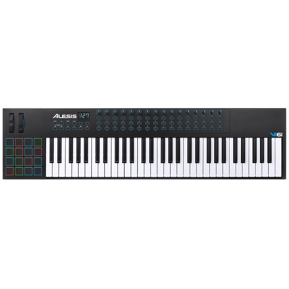 จัดส่งทุกวัน-alesis-vi61-คีย์บอร์ดใบ้-midi-keyboard-controller