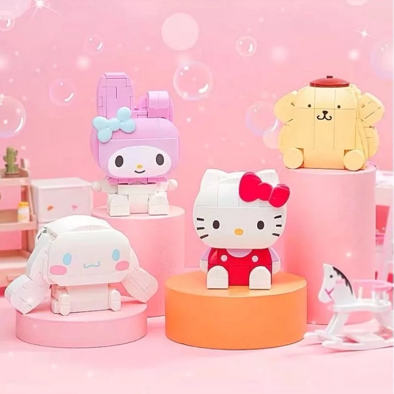 พร้อมส่ง-เลโก้-แท้-my-melody-kuromi-cinnamon-hello-kitty-pompompurin