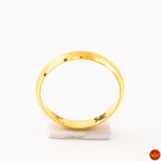 ภาพหน้าปกสินค้าLSW แหวนทองคำแท้ 1 กรัม ลาย ปอกมีดด้านขอบเงารอบวง RA-51 ที่เกี่ยวข้อง