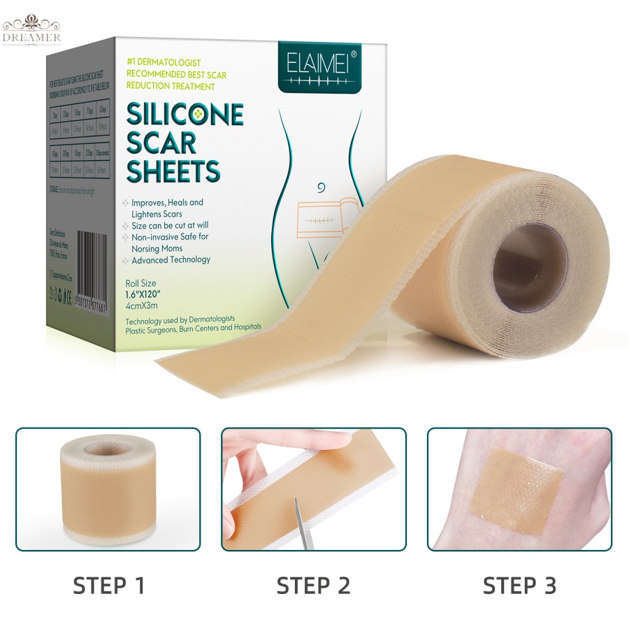 dreamer-elaimei-silicone-gel-strips-patch-silicone-scar-sheets-reusable-silicone-scar-removal-patch-skin-repair