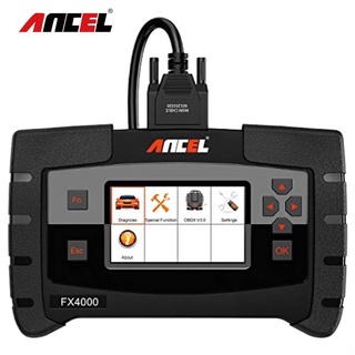 Ancel เครื่องสแกนเนอร์วินิจฉัยรถยนต์ FX4000 Obd2 Obd2 Odb2