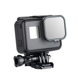 Telesin ฟิลเตอร์เลนส์โพลาไรซ์ CPL สําหรับ GoPro Hero 5 6 7