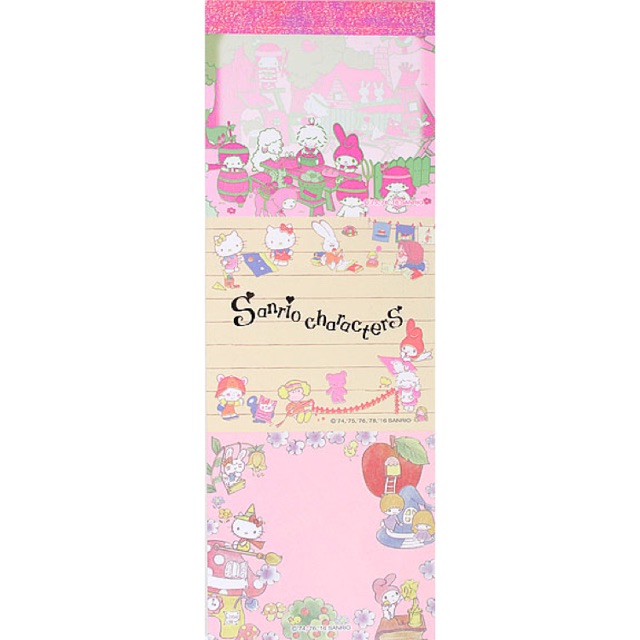 กระดาษโน๊ต-3ตอน-sanrio-characters-wrapping-paper